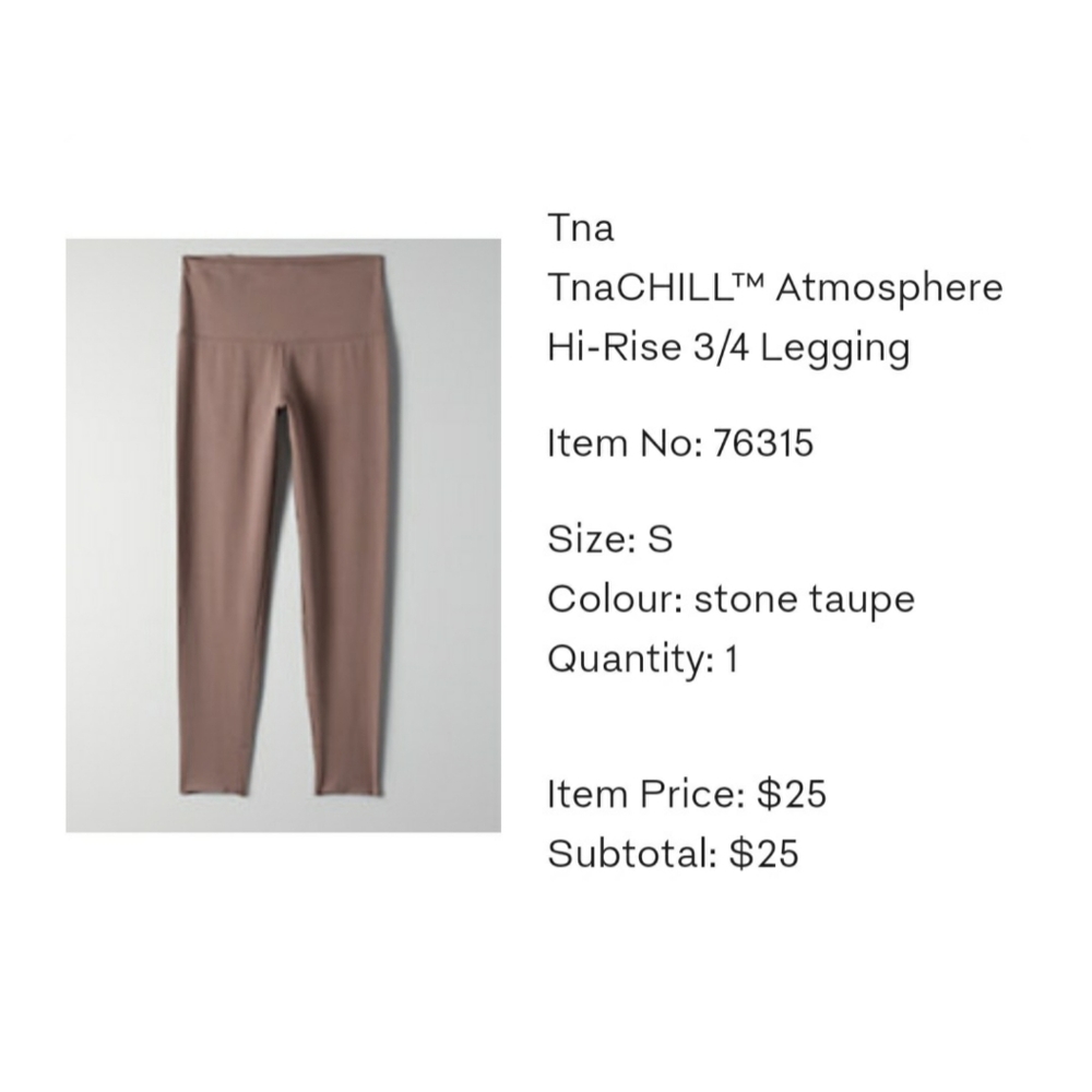 TnaCHILL™ Atmosphere Hi-Rise 3/4 Legging